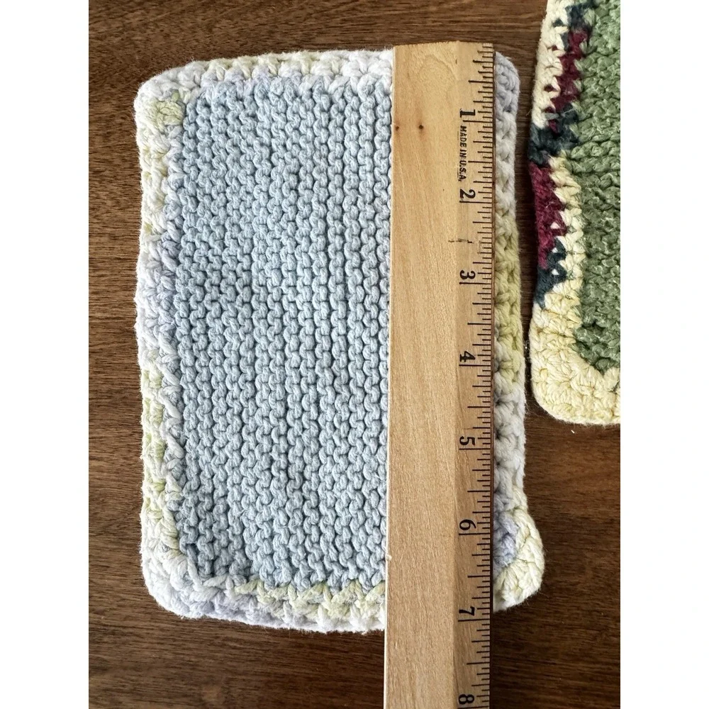 Crochet‎ Washcloth Or Dishcloth Handmade